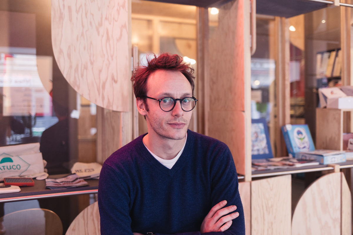 Portrait d'Adrien Aumont, co-fondateur de KissKissBankBank