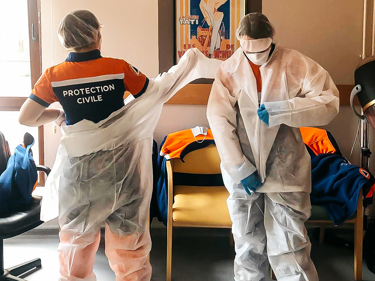 Coronavirus : témoignage d'une secouriste bénévole en EPHAD