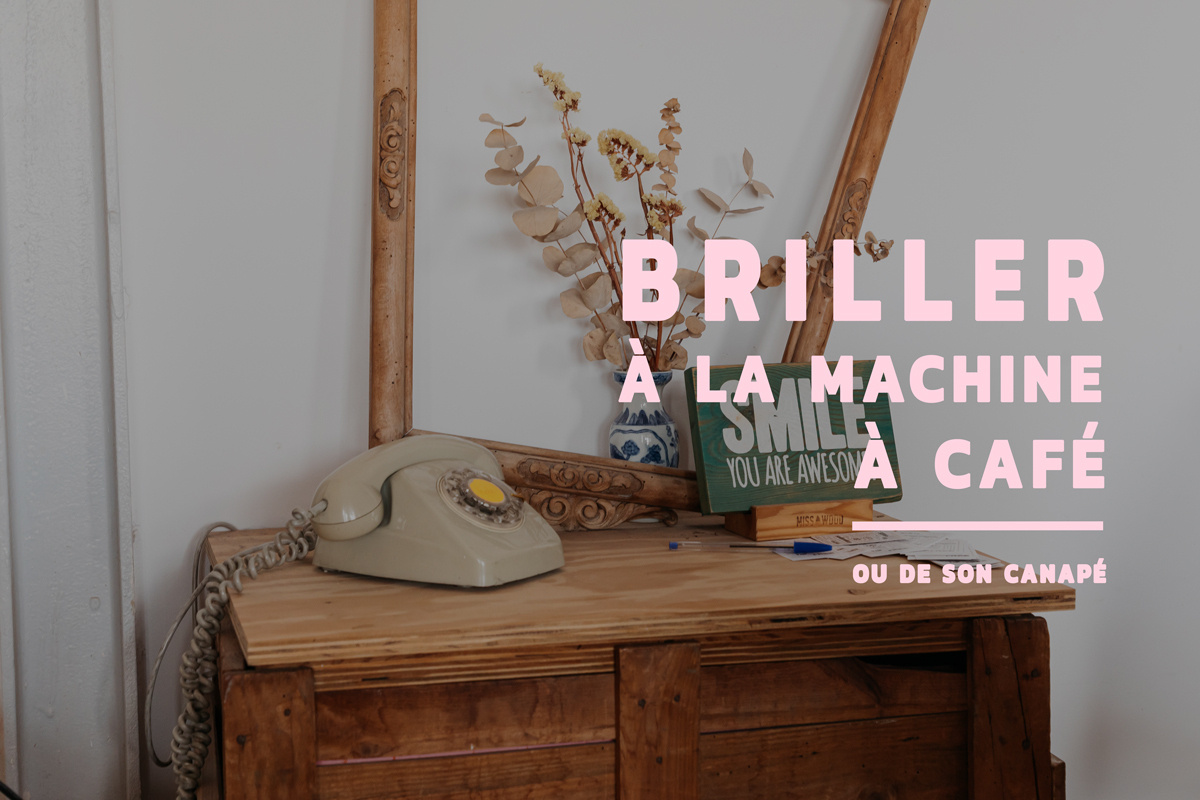 Biller à la machine à café le 20 mai 2020