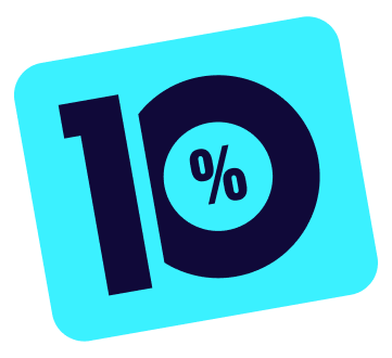 10%